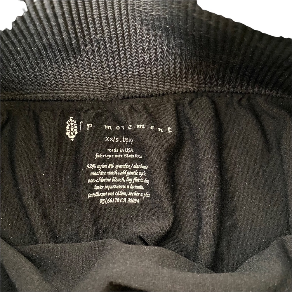 FP Movement Anthropologie On Tour Black Lace Up Leggings XS/S - Picture 7 of 7